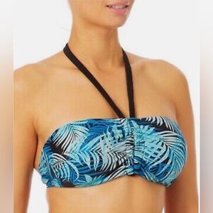 NEW Time and Tru Palm Printed Bikini Top. *Last Chance to purchase by June 30th*